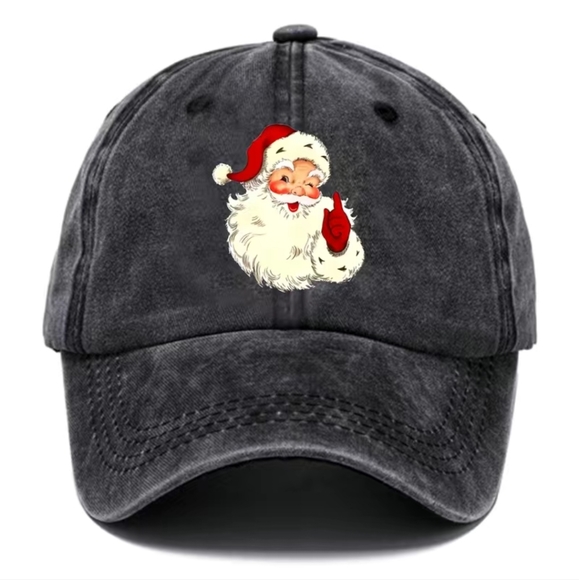 COPY - New vintage Santa Claus baseball fitted cap hat - Picture 3 of 7